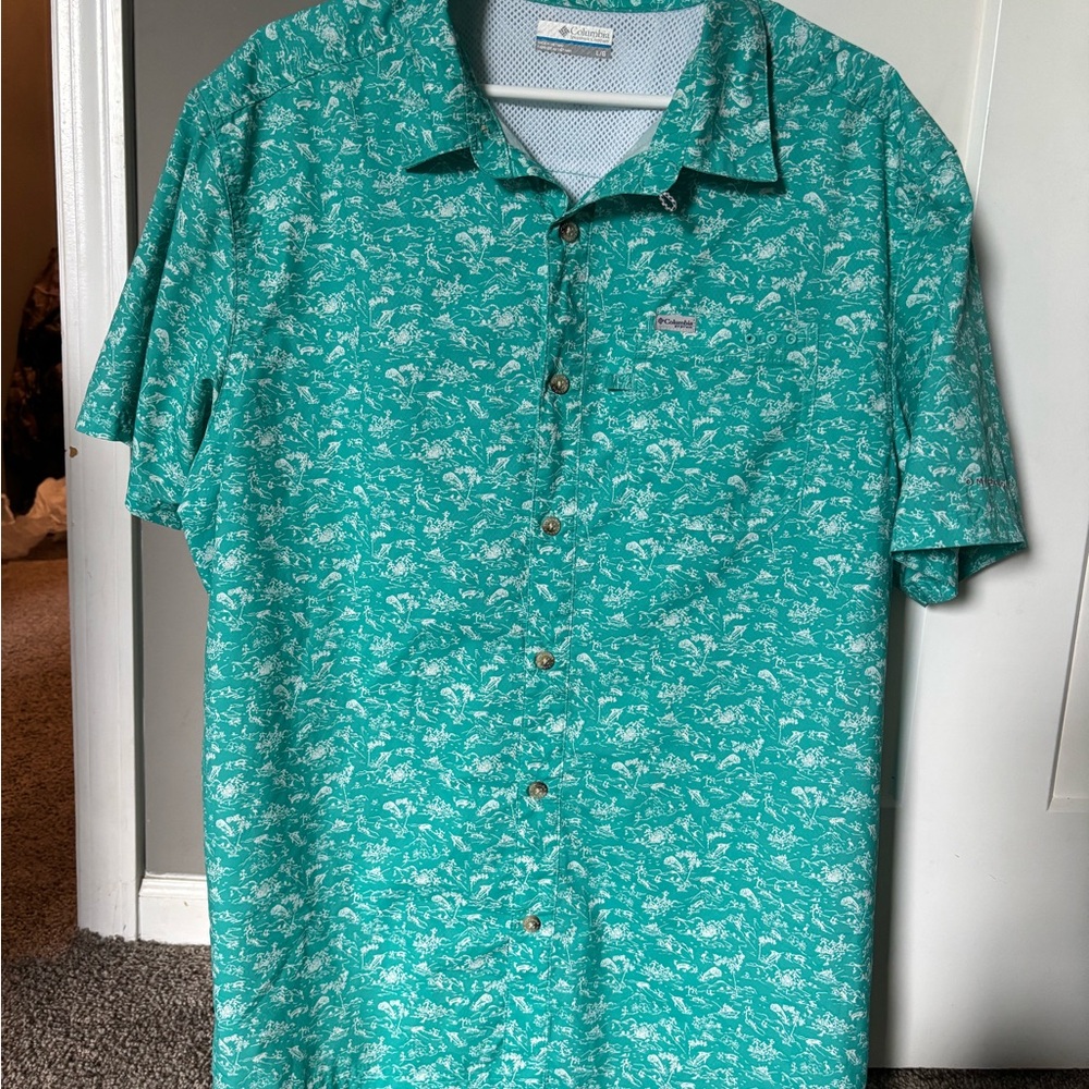 Men's columbia Patterned Shirt